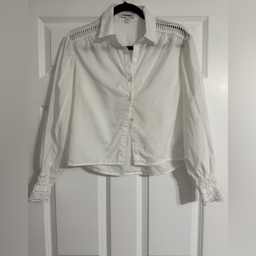 Express Button-Up Women's Top